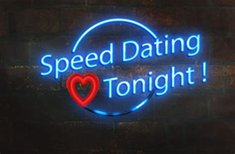 Speed dating tonight